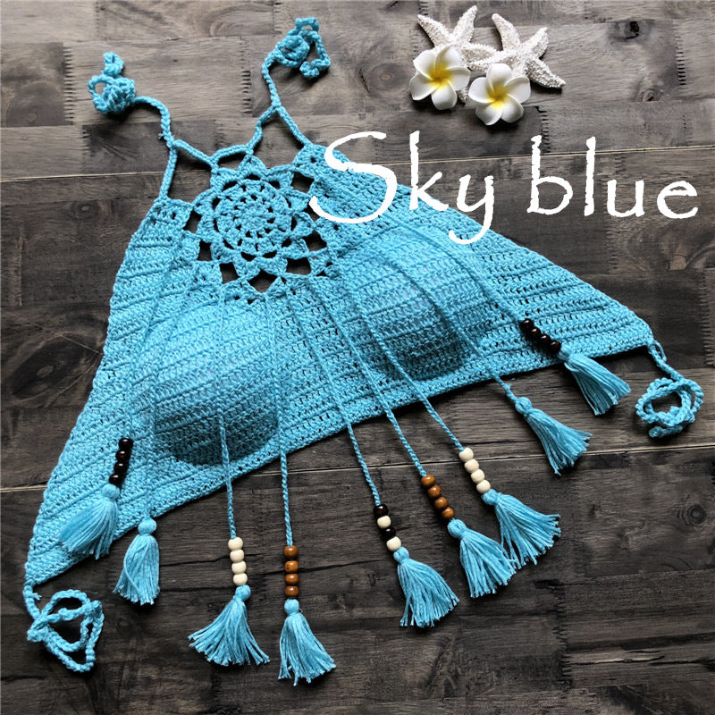 C2C Tassel bohemian swimsuit
