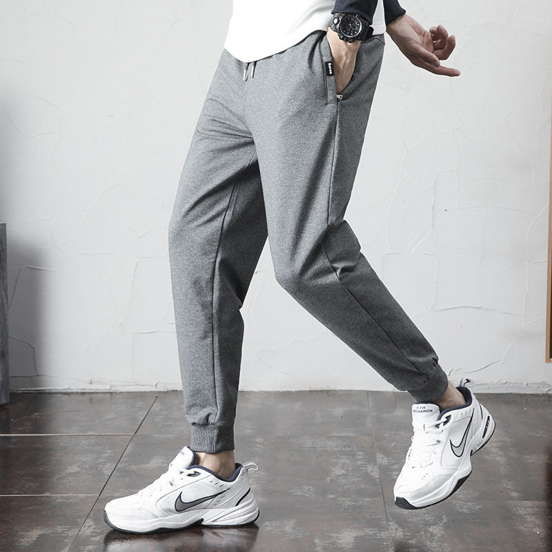C2C Men's Knitted Cropped Ieisure Track Pants