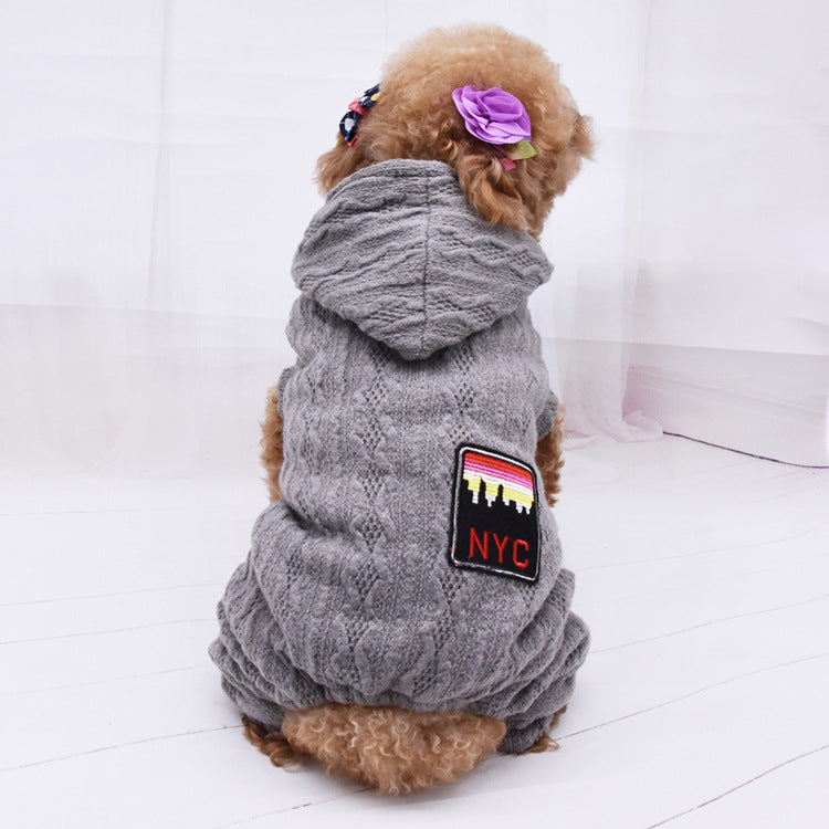 C2C Four-legged Thick Pet Clothes