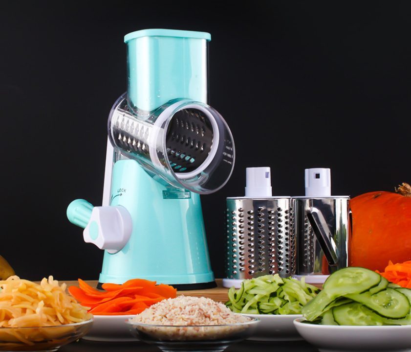 C2C Multifunctional Round Potato, Vegetable & Cheese Cutter Slicer