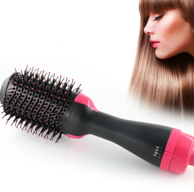 C2C One Step Multifunctional Straightener Electric Hair Dryer Curling Comb