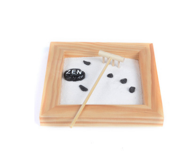 Zen Sand Garden Decoration stress less Tray
