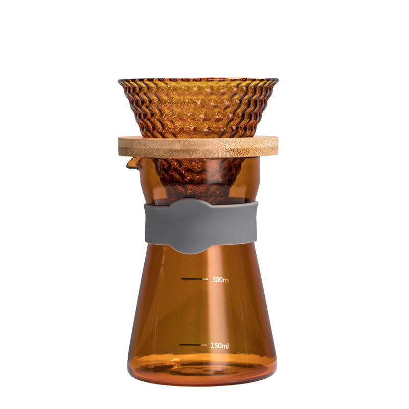 C2C Color Sharing Hand Brewed Glass Coffee Pot