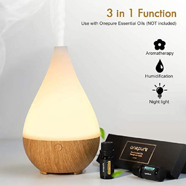 C2C Ultrasonic aromatherapy machine wood grain 300ml