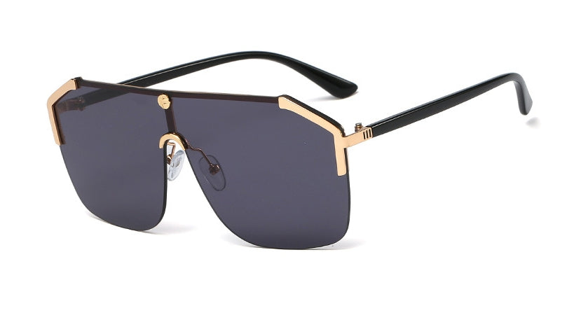 C2C Mall-Big frame square frameless sunglasses