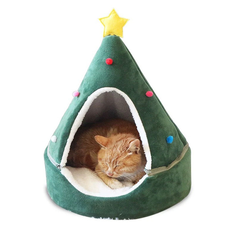 C2C Christmas Tree Warm Pet House