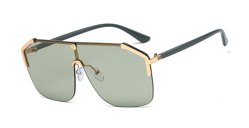 C2C Mall-Big frame square frameless sunglasses