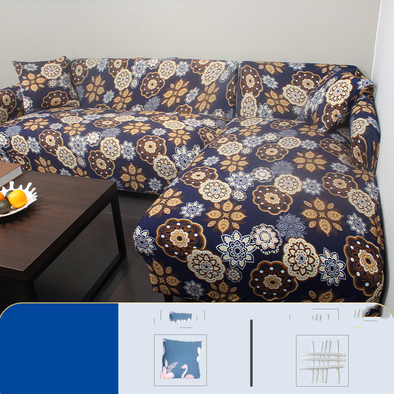 C2C Printed Stretch Simple Universal Sofa Cover Cushion