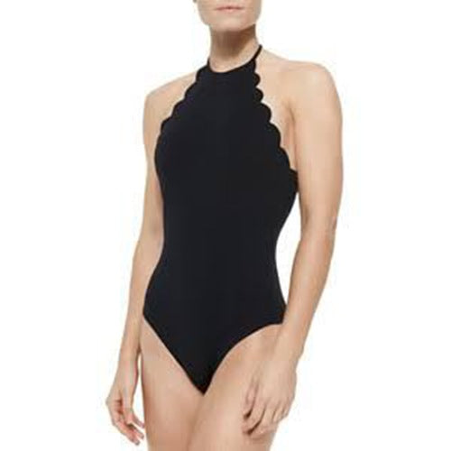 C2C One-Piece Solid Multicolor European Style Swimsuit