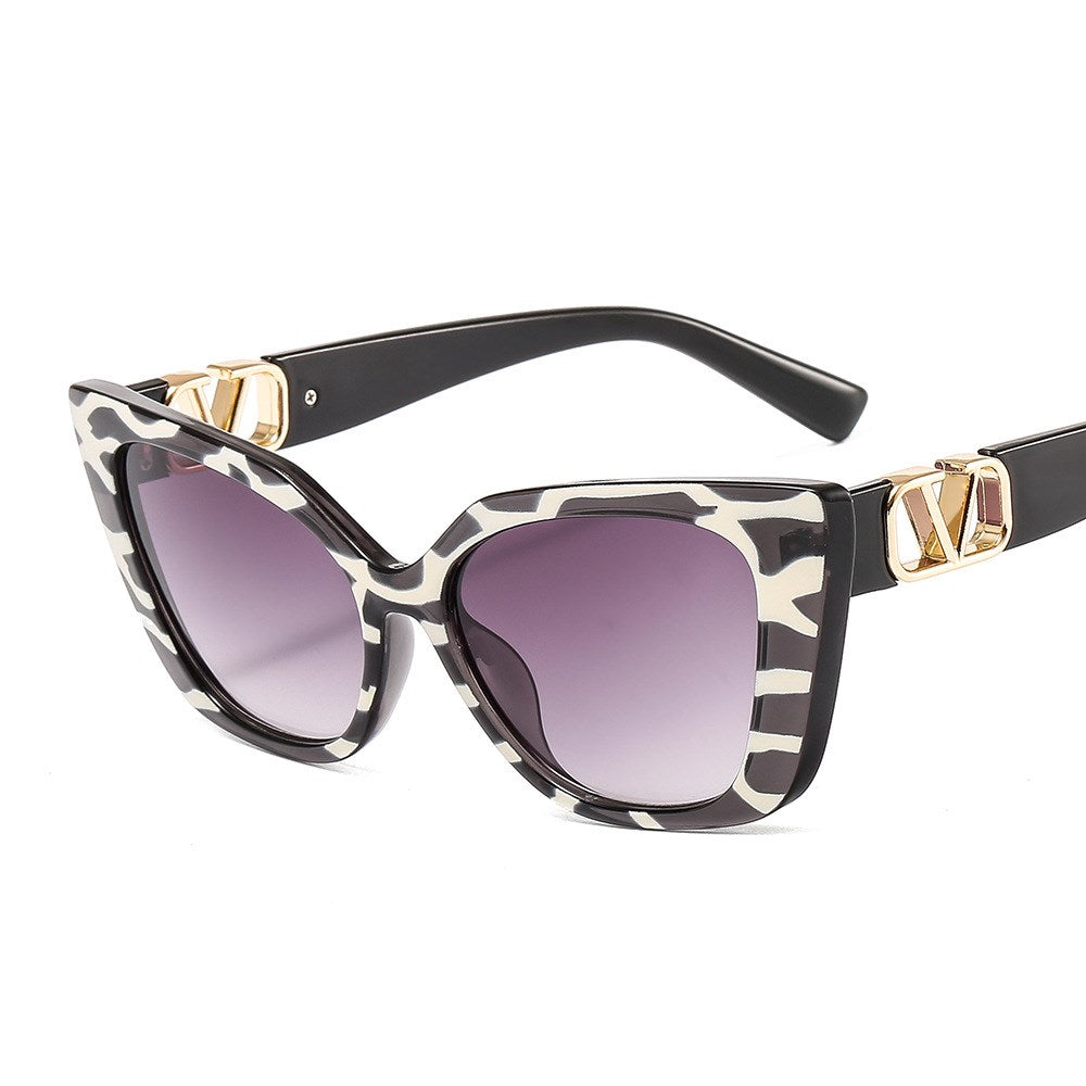 C2C V-shaped decorative sunglasses for men and women