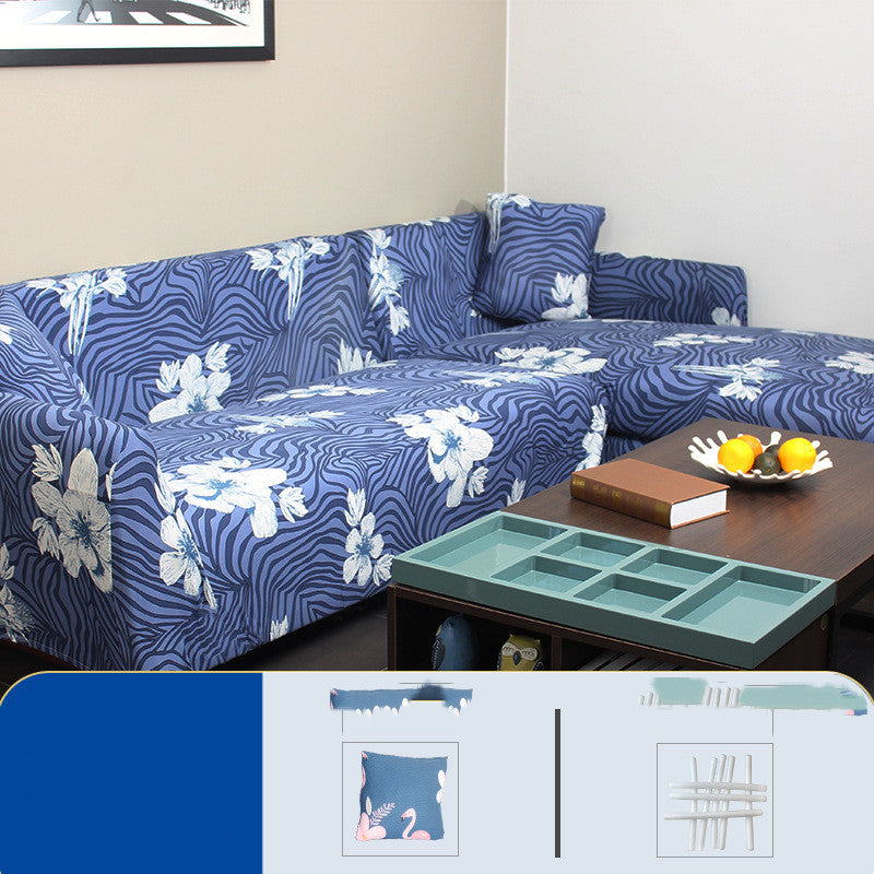 C2C Printed Stretch Simple Universal Sofa Cover Cushion