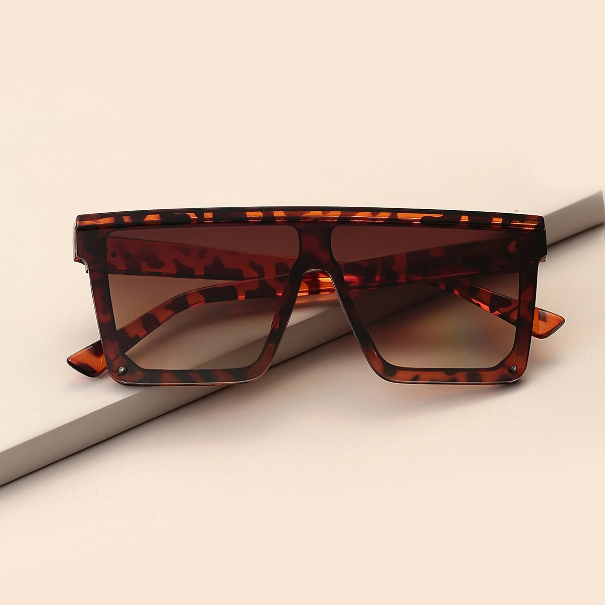 C2C Vintage Big Square Women & Men Goggles Oversize Sun Glasses