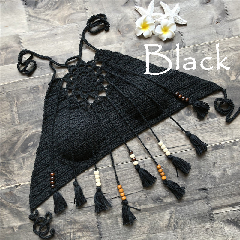 C2C Tassel bohemian swimsuit
