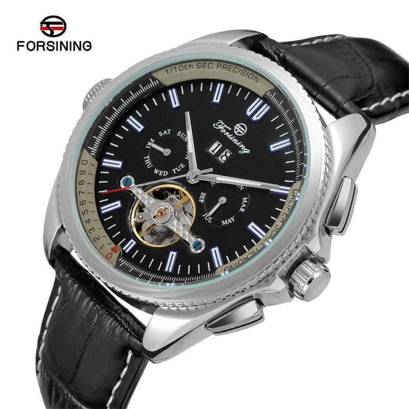 Foreign trade hot forsining high-end mechanical watches men's fashion leisure full automatic mechanical watches wholesale