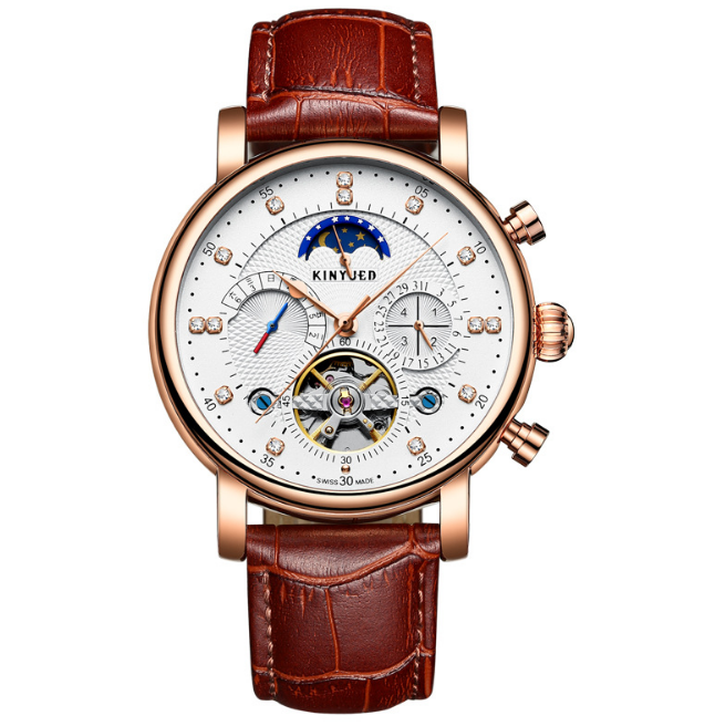 Hand Wei Eurasian Tourbillon Waterproof automatic & Mechanical Men Watch