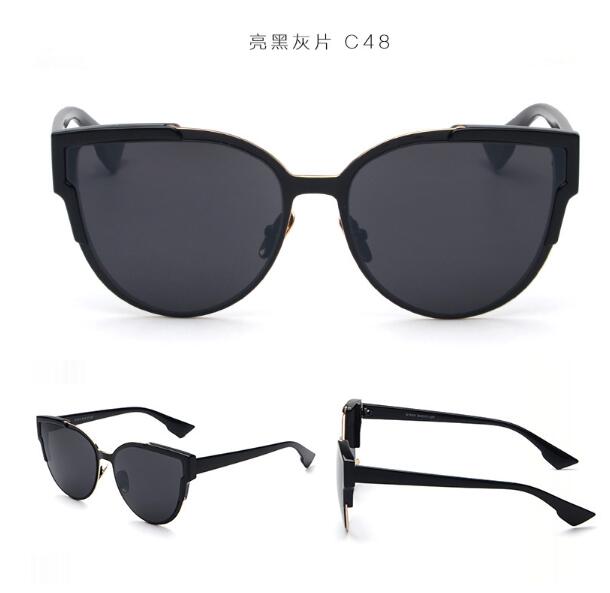 C2C Metal Eye Women Brand Designer Sunglasses