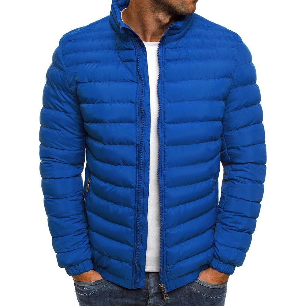 C2C Stand-Up Collar Jacket Coat Cotton