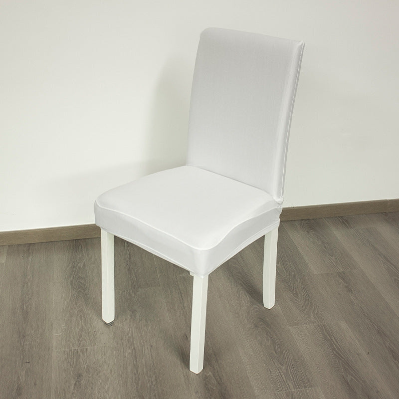 C2C Polyester Spandex Plain Chair Cover