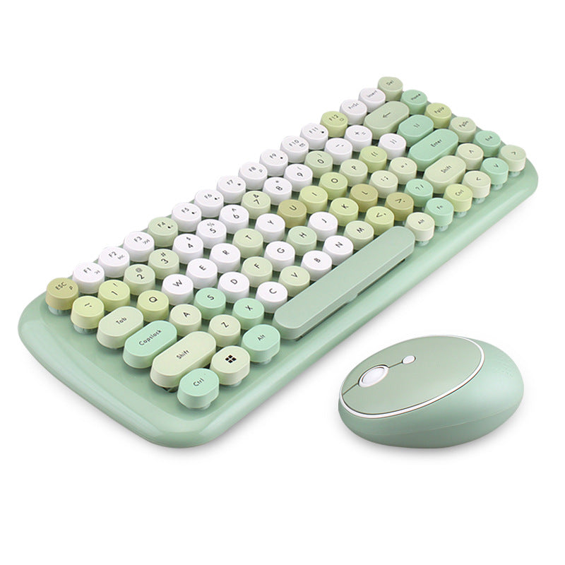 C2C Notebook Office Mini Wireless Keyboard And Mouse Set 2.4G