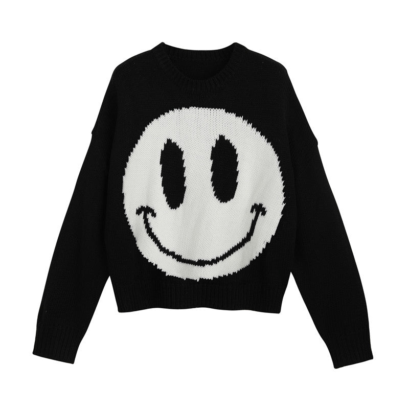 C2C Smiley Face Men & Women Sweater