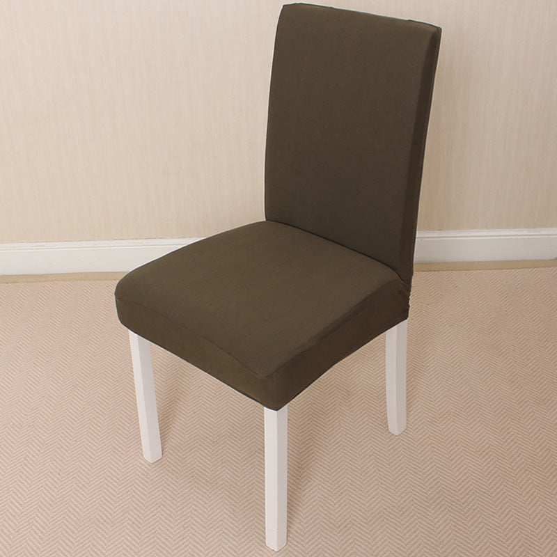 C2C Polyester Spandex Plain Chair Cover