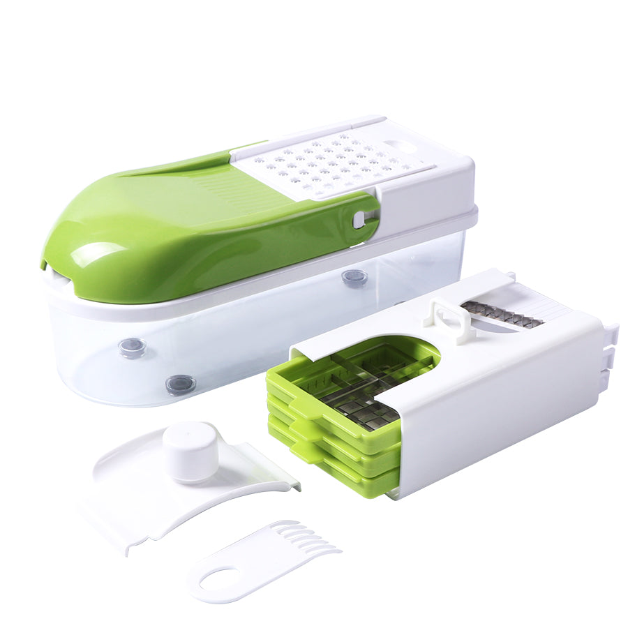 C2C Multifunction Vegetable Slicer shredder with 8 Dicing Blades