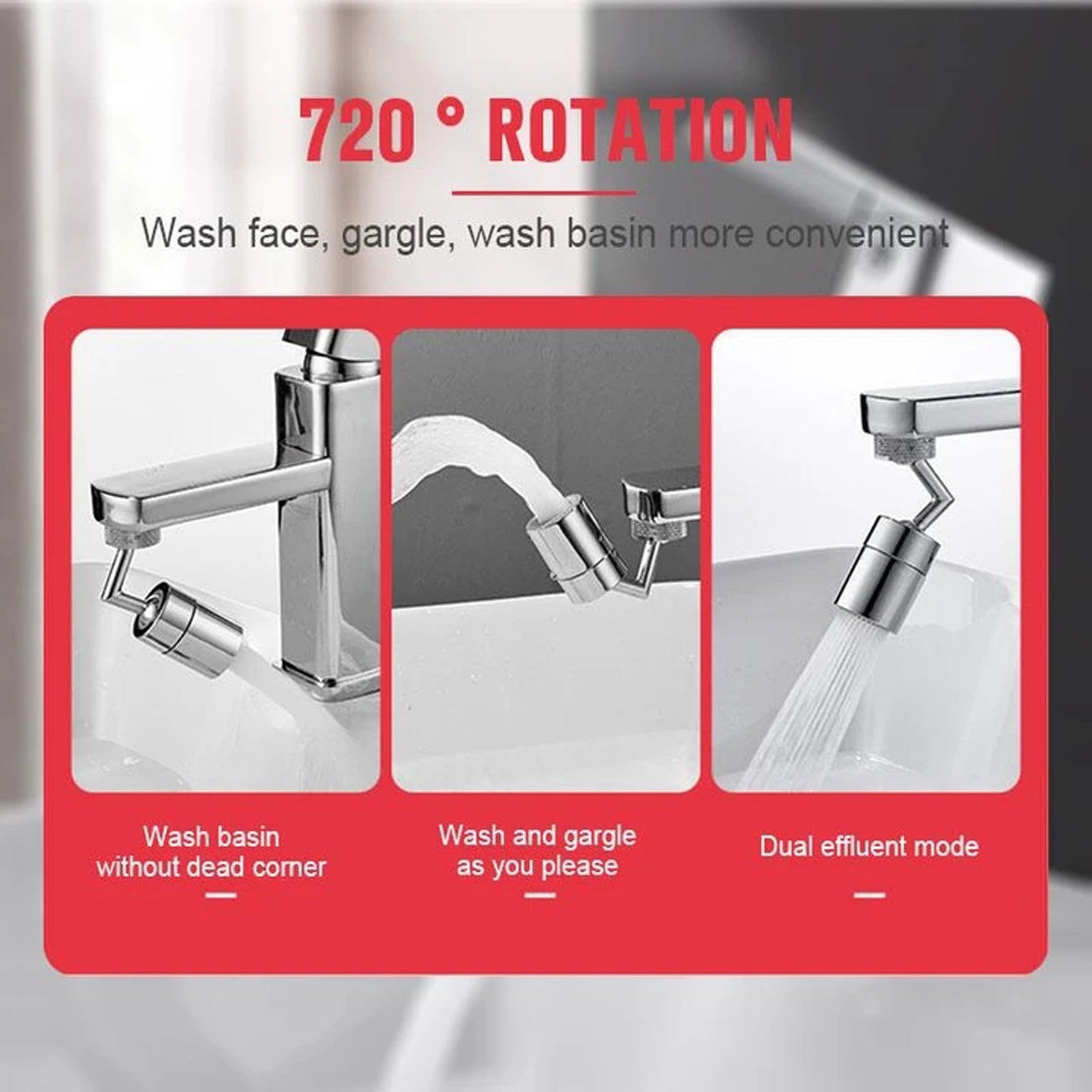 C2C Mall 720 Degree Angle Kitchen Faucet