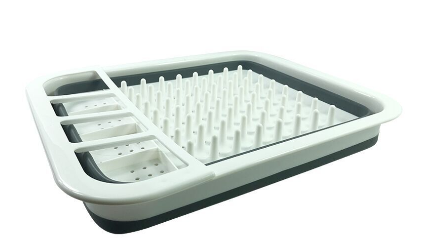 C2C Folding kitchen drain dish rack