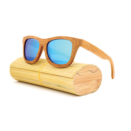 C2C Mall-Bamboo Polarized Sunglasses