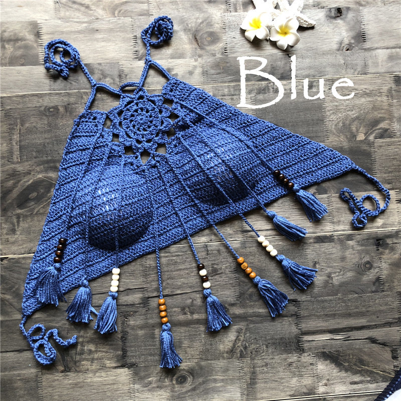 C2C Tassel bohemian swimsuit