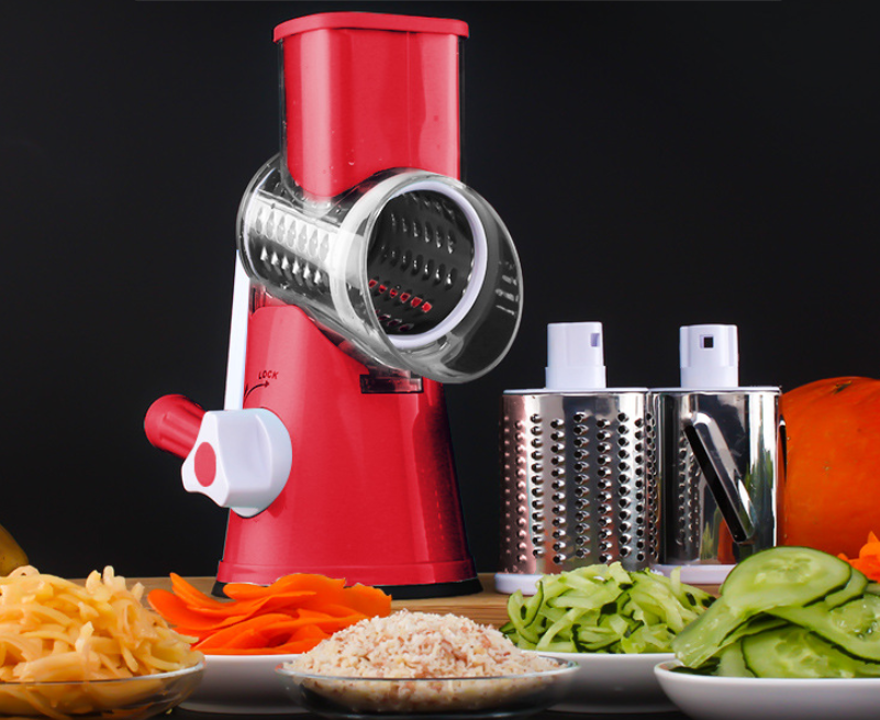 C2C Multifunctional Round Potato, Vegetable & Cheese Cutter Slicer