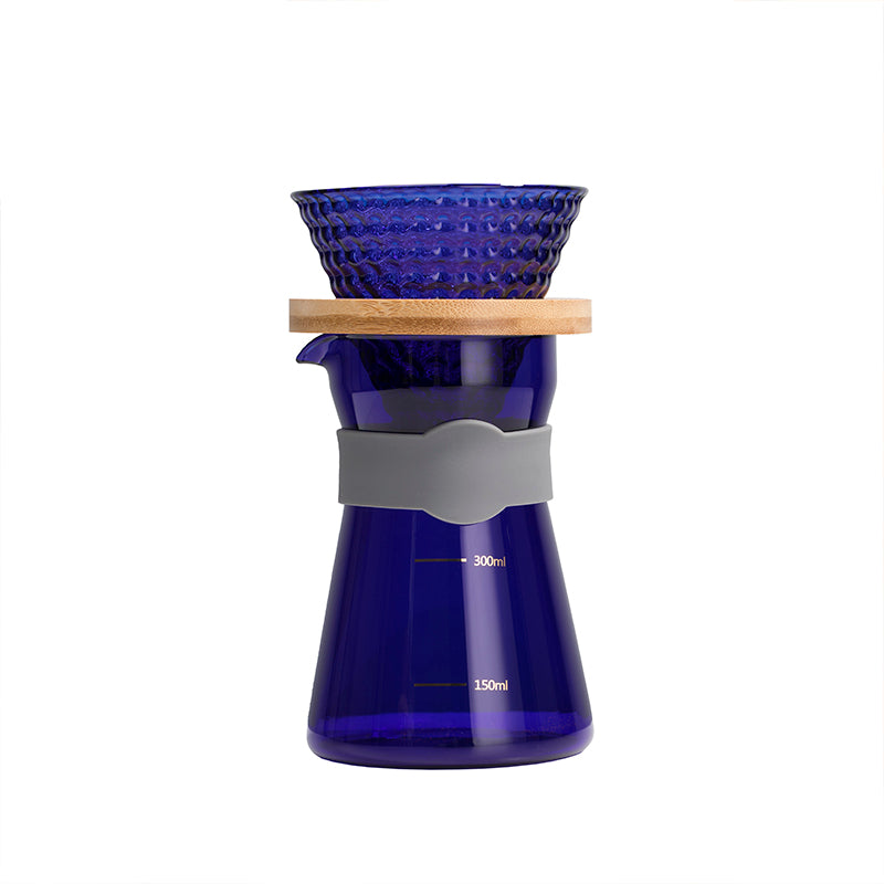 C2C Color Sharing Hand Brewed Glass Coffee Pot