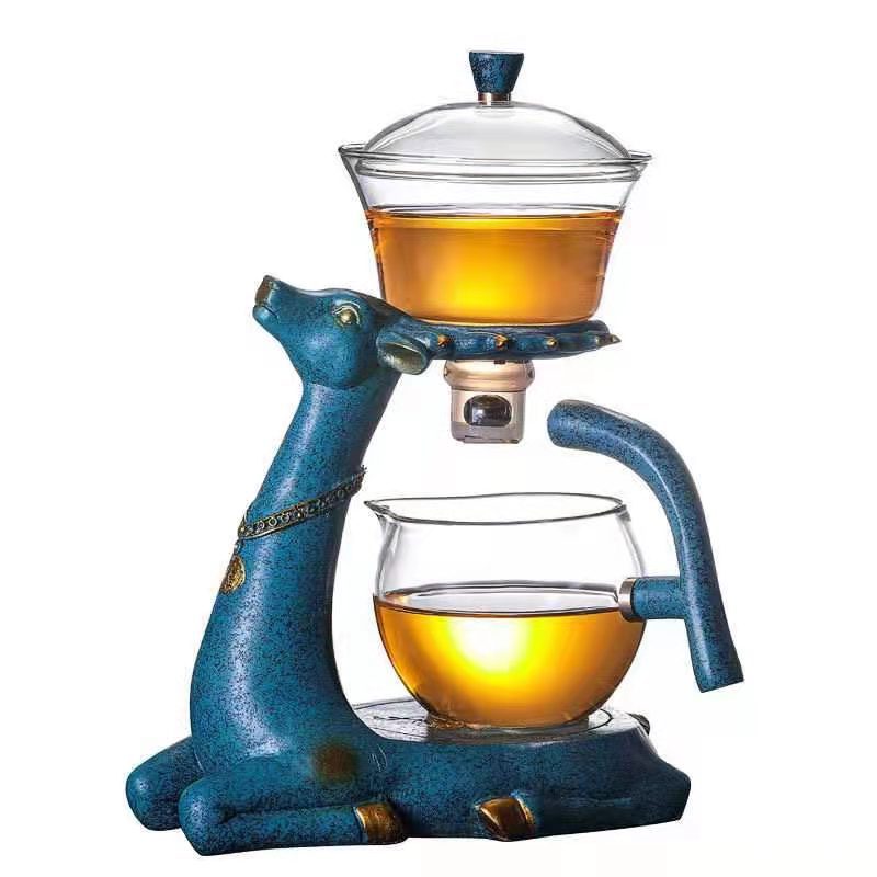 C2C Mall-Automatic Glass Tea Cup Set Household Kung Fu