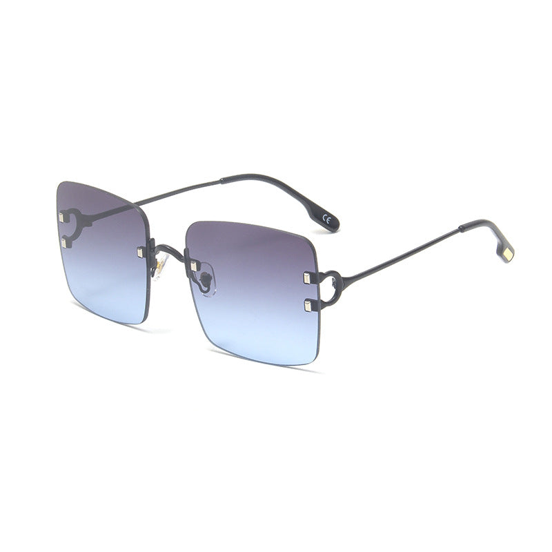 C2C Stylish rimless sunglasses are rimless