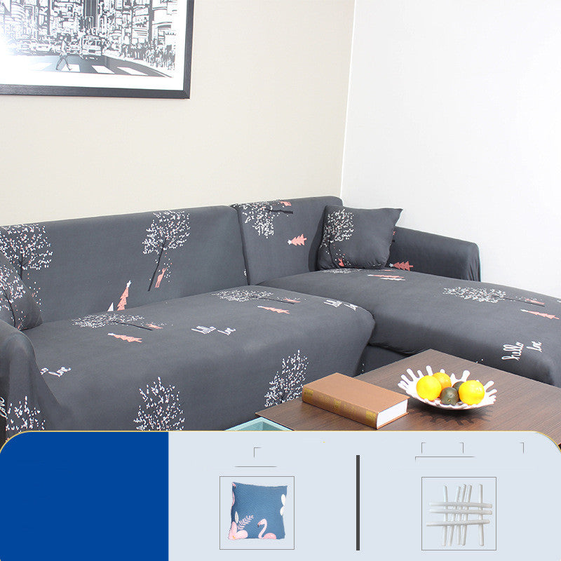 C2C Printed Stretch Simple Universal Sofa Cover Cushion