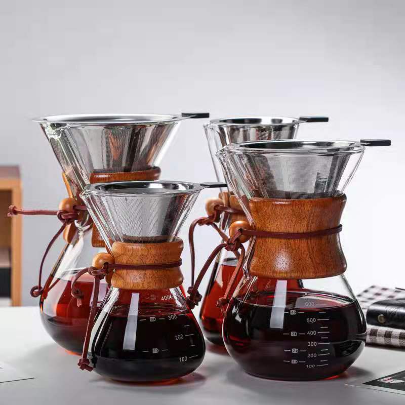 C2C Glass Filter-Free Drip Coffee Maker