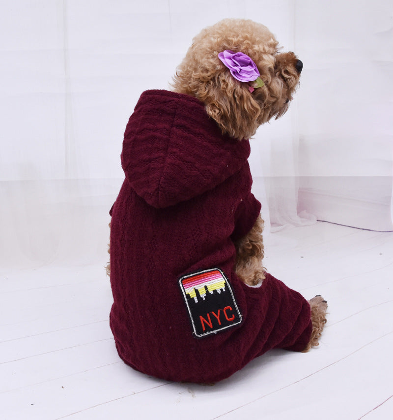 C2C Four-legged Thick Pet Clothes