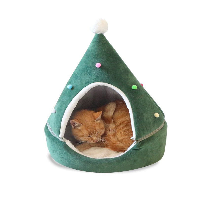 C2C Christmas Tree Warm Pet House