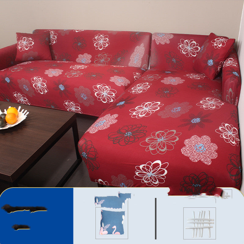 C2C Printed Stretch Simple Universal Sofa Cover Cushion