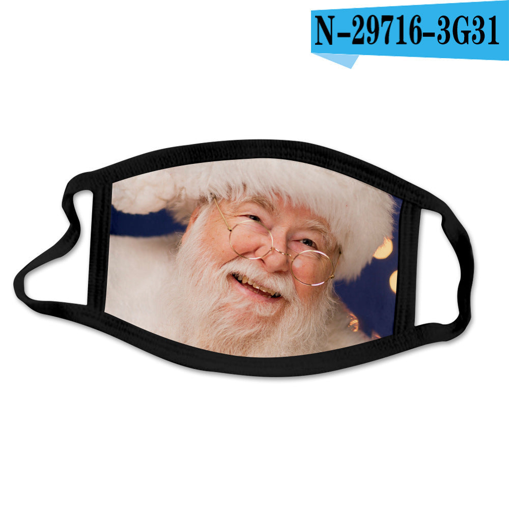C2C Mall-Cartoon Fashion Personality Christmas Print Mask