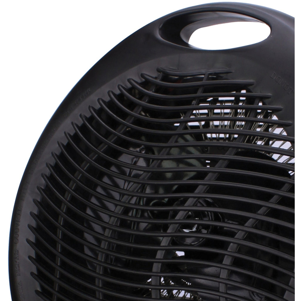 C2C Mall-Brentwood Appliances H-F301BK Portable Electric Space Heater & Fan (Black)