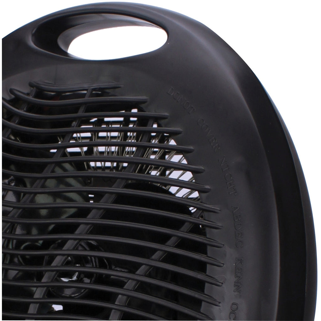 C2C Mall-Brentwood Appliances H-F301BK Portable Electric Space Heater & Fan (Black)