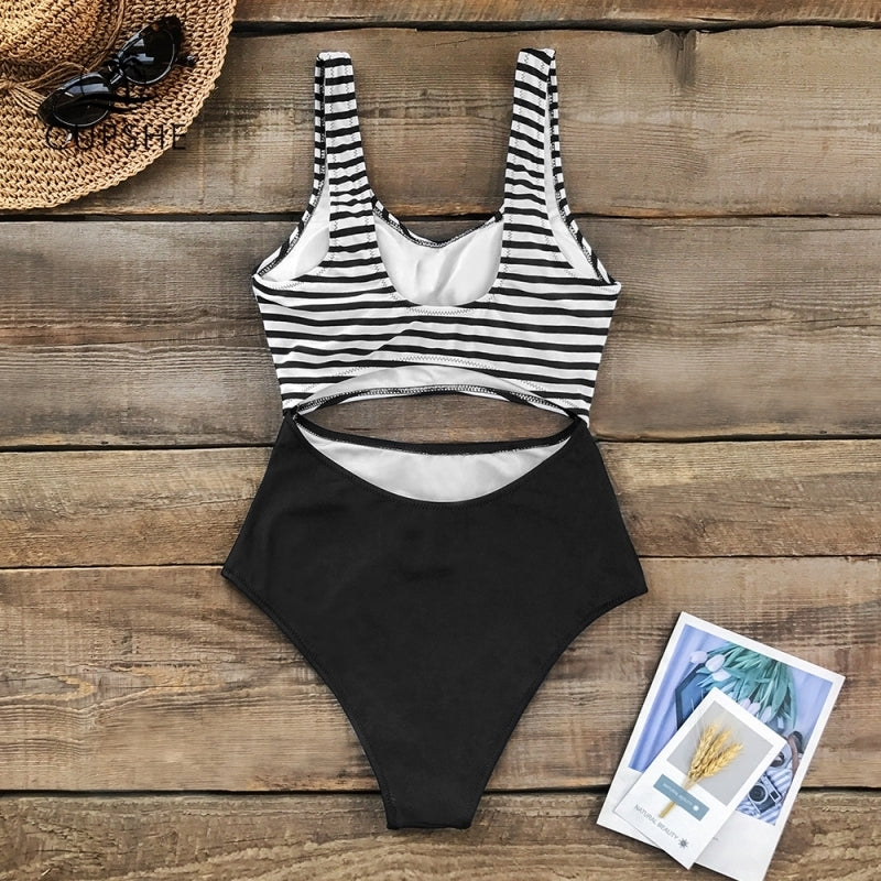C2C Mall-Beachwear Sleeveless Tight One Piece Women Swimsuit