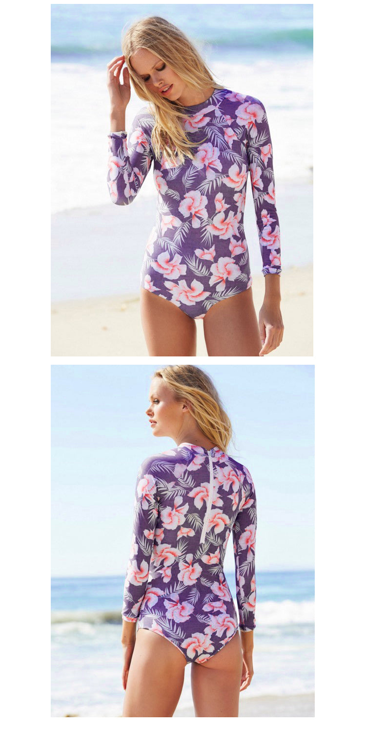 C2C Ladies Spring Long-sleeved Swimsuit