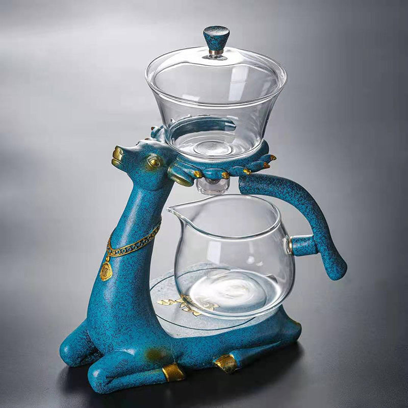 C2C Mall-Automatic Glass Tea Cup Set Household Kung Fu