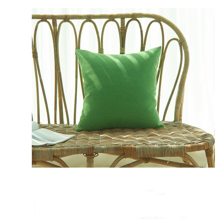 C2C Green Leaves Decor Throw Pillow Covers, Outdoor Summer Patio Cushion Cases