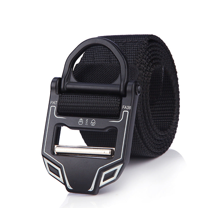 Men's Military and Outdoor Hunting Wide Nylon Belt Quick Release
