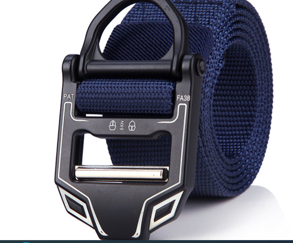 Men's Military and Outdoor Hunting Wide Nylon Belt Quick Release