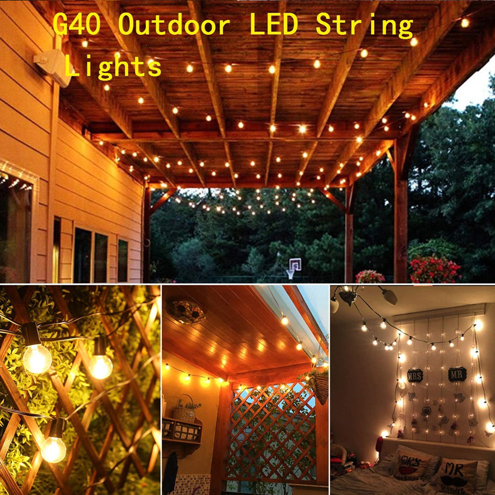 Outdoor Garden Decoration String Multi-color LED String Light