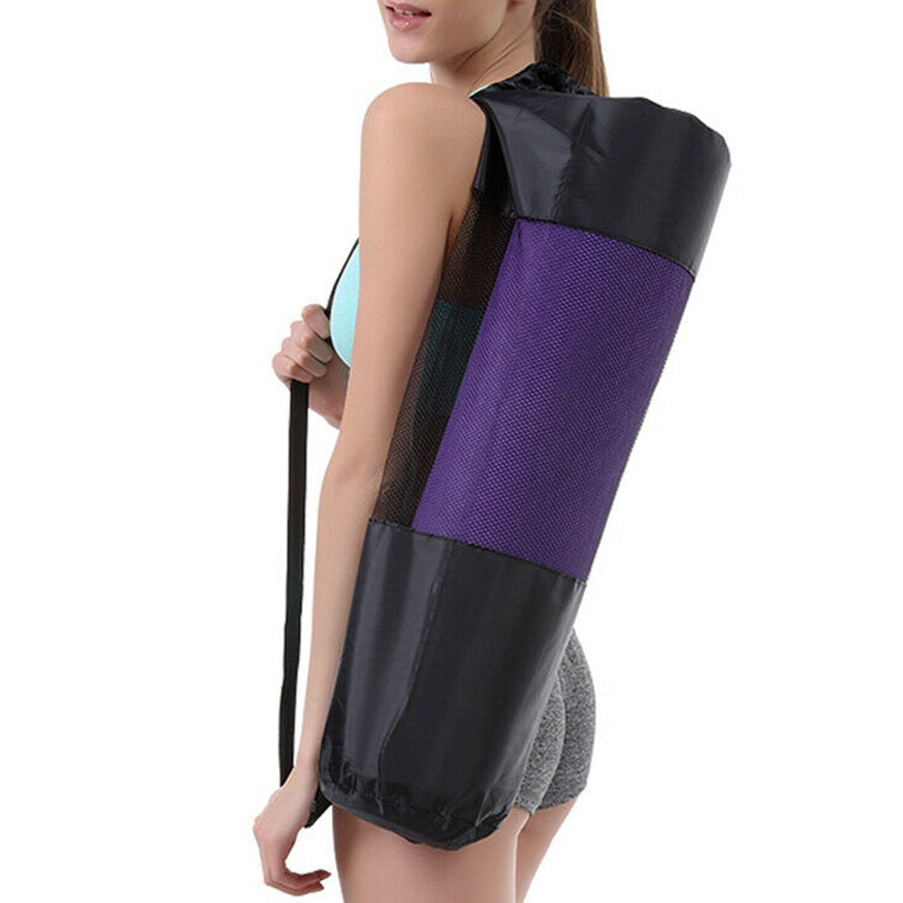 Portable Oxford Cloth yoga mat Bag backpack Adjustable Carrier Pocket Foldable Fitness Pouch Pilates Carrier Strap Sport backpac